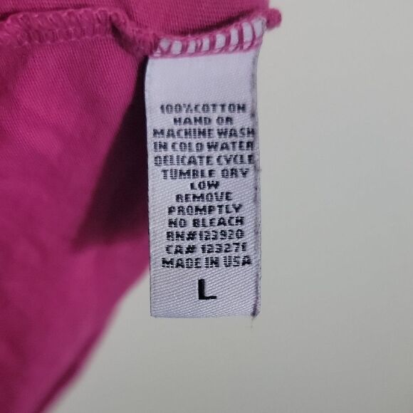 Women's Pink Sleeveless Top - Picture 3 of 4